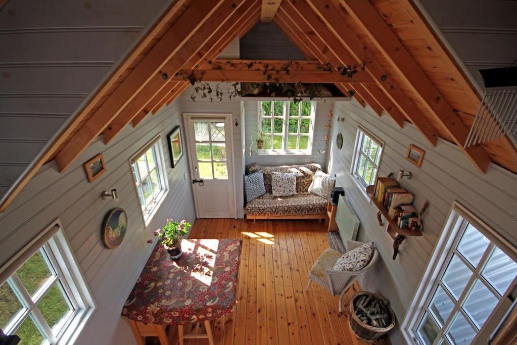 Вилла Tiny House On Isolated Farm By The Cornish Coast Буде Экстерьер фото